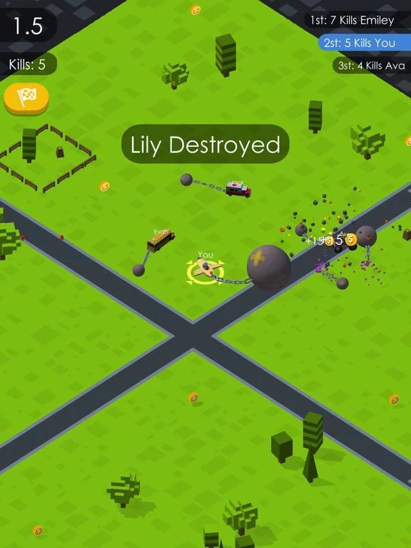 Изображение игры: Crash Drivers