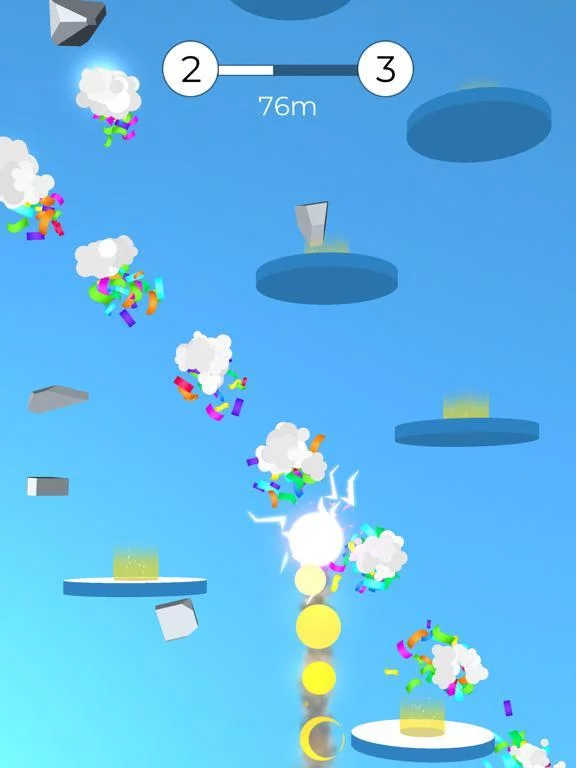 Изображение игры: Skyward dash