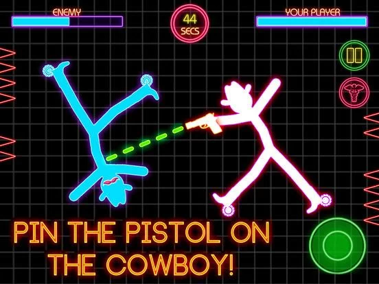 Изображение игры: Stickman War Lightsaber Games
