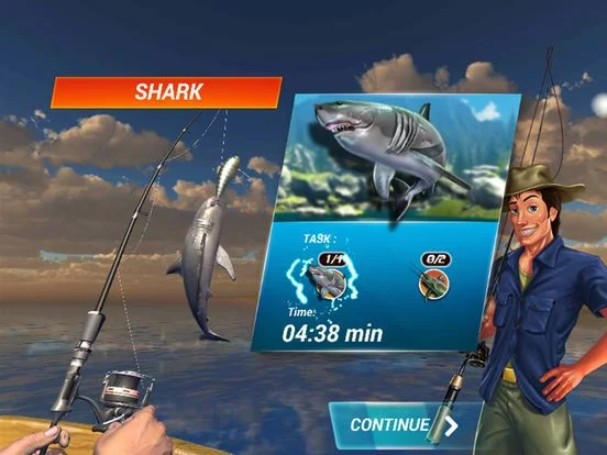 Изображение игры: Fishing Deep Sea Simulator 3D