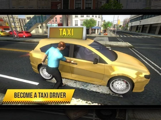 Изображение игры: Taxi Simulator 2018