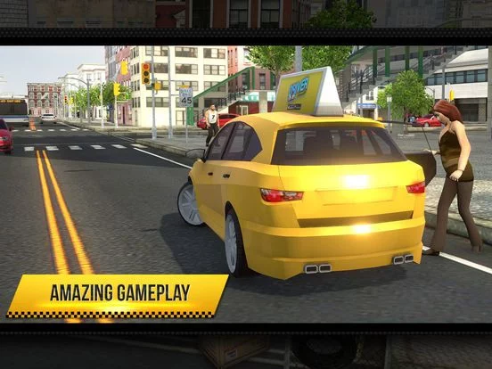 Изображение игры: Taxi Simulator 2018