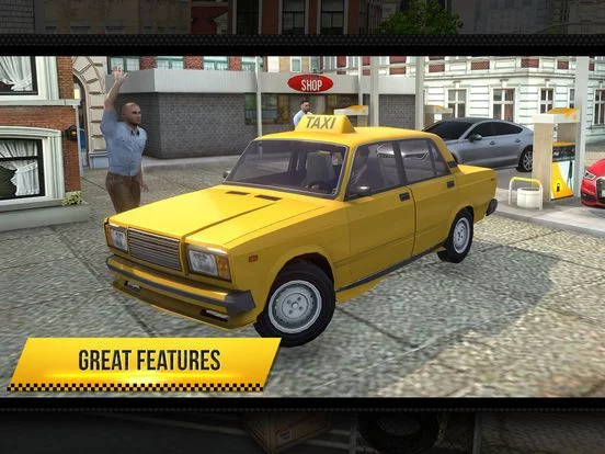 Изображение игры: Taxi Simulator 2018
