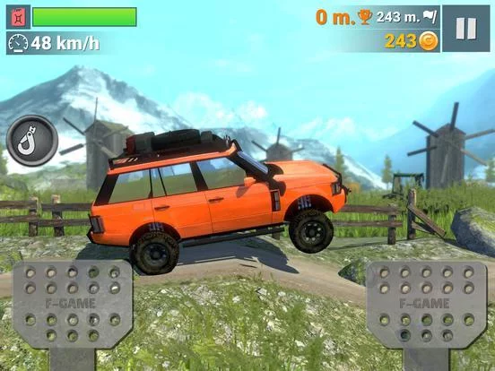 Изображение игры: Off-Road Travel: Road to Hill