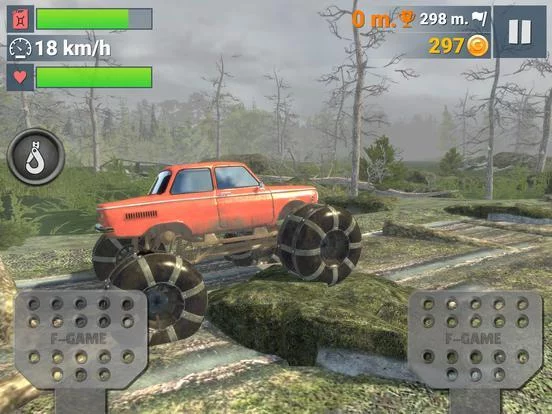 Изображение игры: Off-Road Travel: Road to Hill