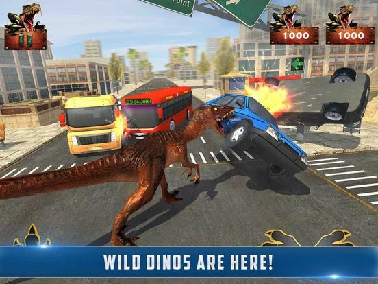 Изображение игры: 2019 Dinosaur Simulator World