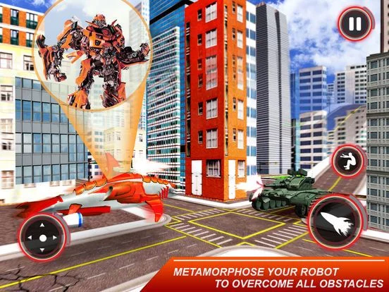 Изображение игры: MorphoBot War: Steel Robots 3D