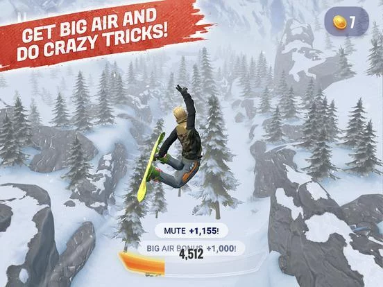 Изображение игры: Peak Rider Snowboarding