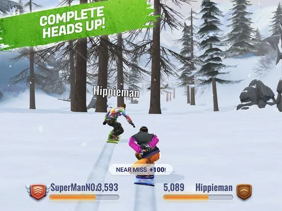 Изображение игры: Peak Rider Snowboarding