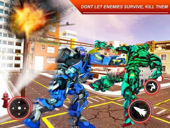 Изображение игры: MorphoBot War: Steel Robots 3D