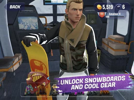 Изображение игры: Peak Rider Snowboarding