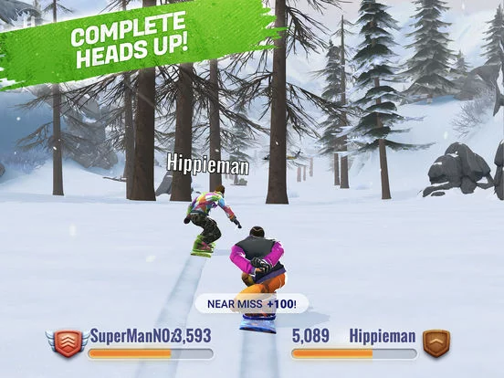 Изображение игры: Peak Rider Snowboarding