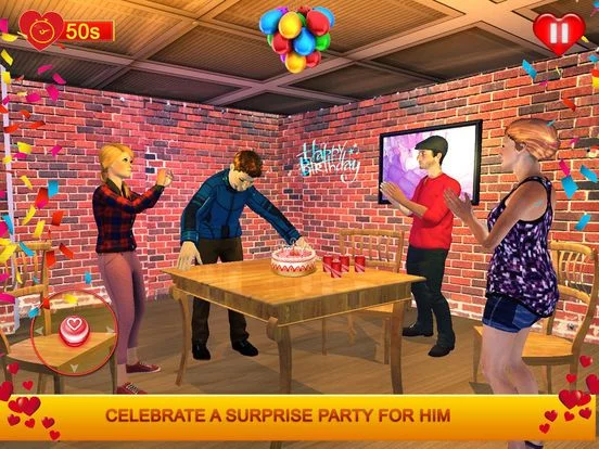 Изображение игры: Virtual Romance Sim: Love City