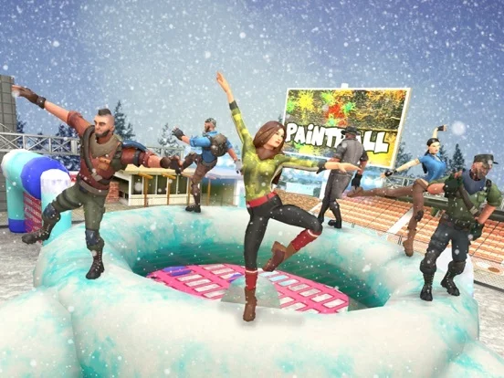 Изображение игры: Paintball Shooting Games 3D