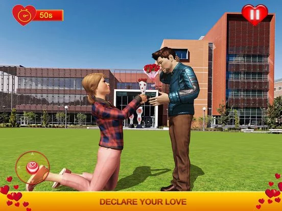 Изображение игры: Virtual Romance Sim: Love City