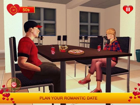 Изображение игры: Virtual Romance Sim: Love City