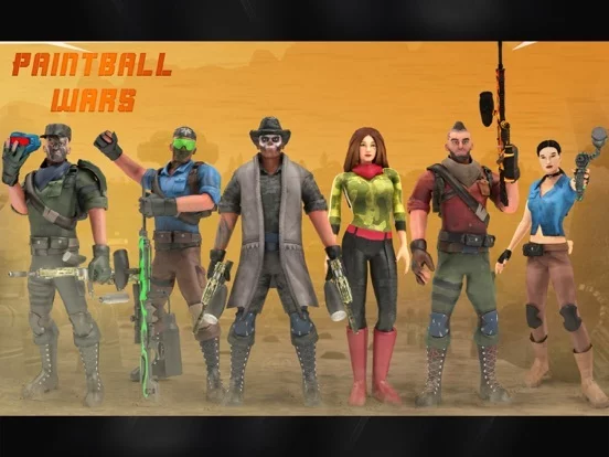 Изображение игры: Paintball Shooting Games 3D