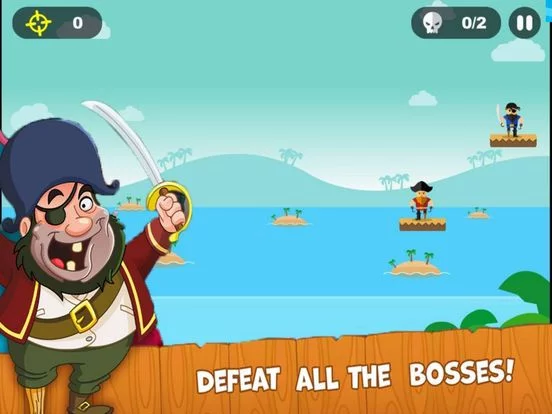 Изображение игры: Cannon Pirate Target