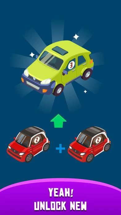 Изображение игры: Better Car - Merge & Idle Game