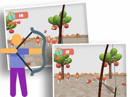 Изображение игры: Bow hit Play - Archer