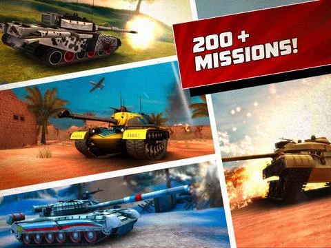 Изображение игры: Boom! Tanks