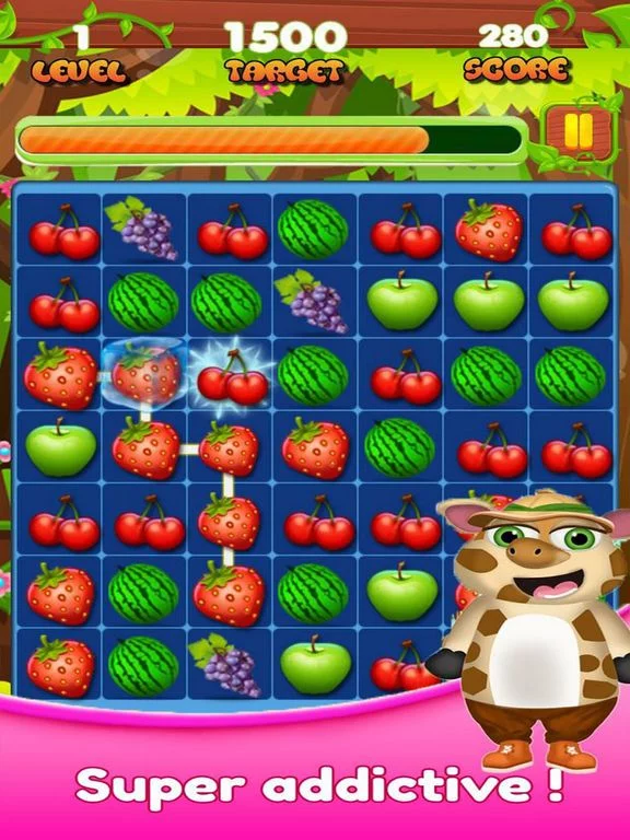 Изображение игры: Fruit Link Harvest 18