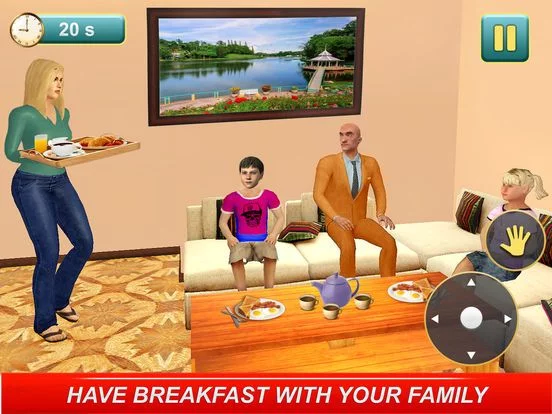 Изображение игры: Dream Family Sim - Mommy Story