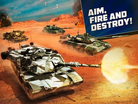 Изображение игры: Boom! Tanks