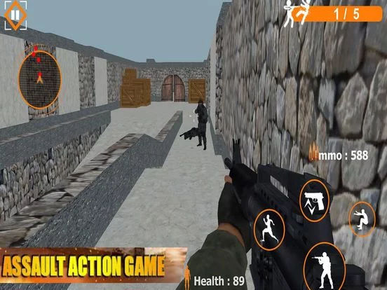 Изображение игры: Mission Force: Shooting Army