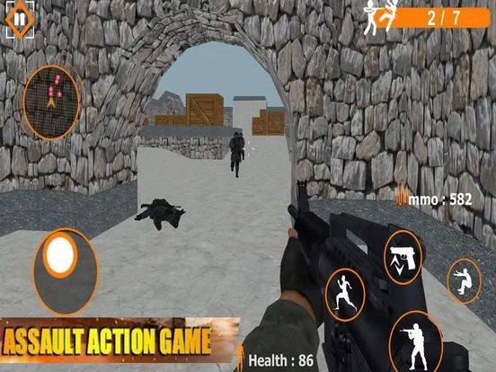 Изображение игры: Mission Force: Shooting Army