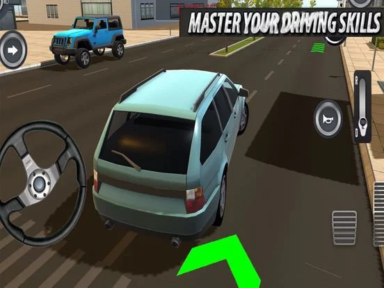 Изображение игры: Real Driving City Sim