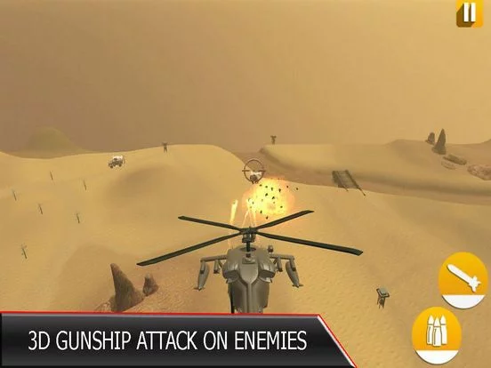 Изображение игры: Gunship Heli: Air Fighting