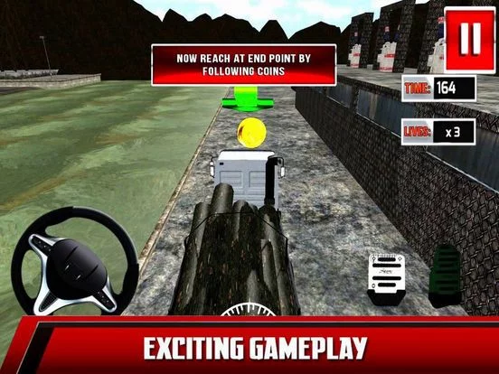 Изображение игры: Logging Truck Driving