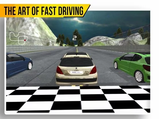 Изображение игры: XDriver Car Race Game