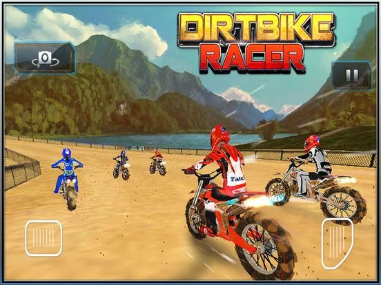 Изображение игры: Dirt Bike Motorcycle Race