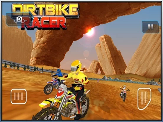 Изображение игры: Dirt Bike Motorcycle Race