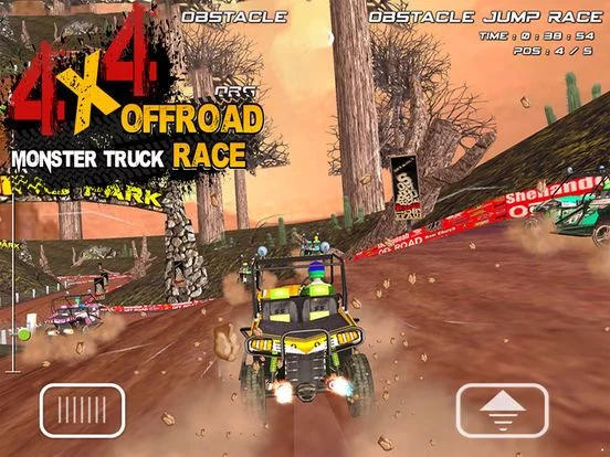 Изображение игры: 4x4 OFFROAD MONSTER TRUCK RACE