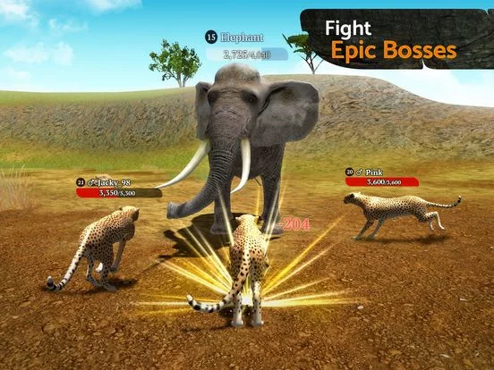 Изображение игры: The Cheetah: Online RPG Simulator