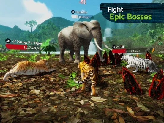 Изображение игры: The Tiger Online RPG Simulator