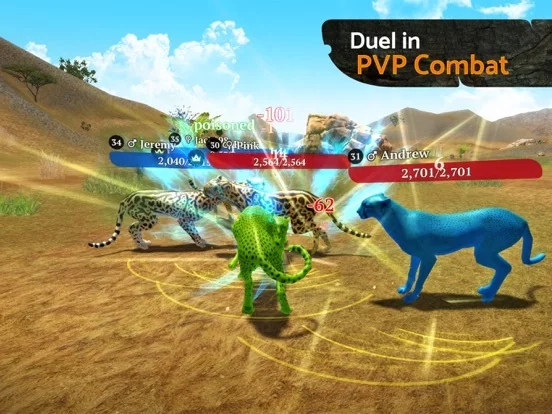 Изображение игры: The Cheetah: Online RPG Simulator