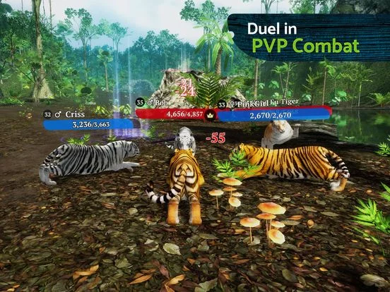 Изображение игры: The Tiger Online RPG Simulator