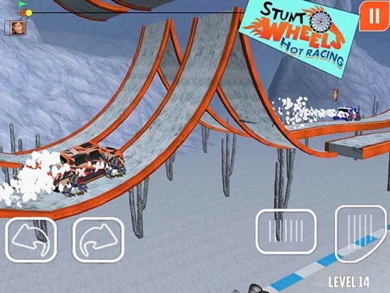 Изображение игры: Stunt Wheels Hot Racing