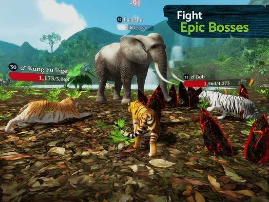Изображение игры: The Tiger Online RPG Simulator