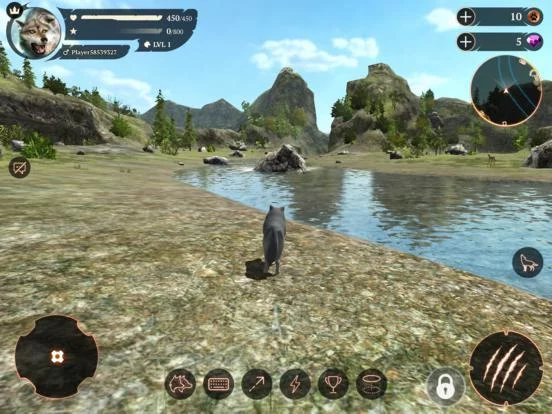 Изображение игры: The Wolf: Online RPG Simulator