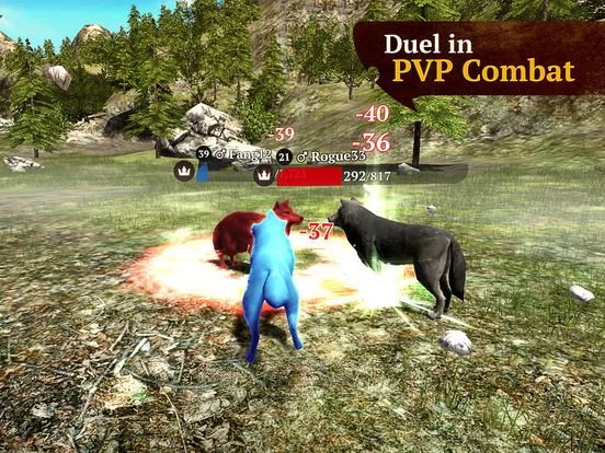 Изображение игры: The Wolf: Online RPG Simulator