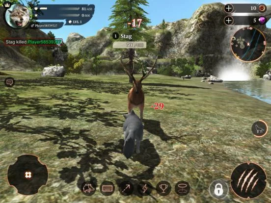 Изображение игры: The Wolf: Online RPG Simulator