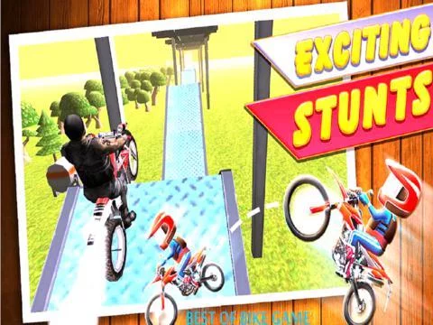 Изображение игры: Motor Bike Simulation Xtreme