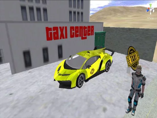 Изображение игры: Taxi Games - Taxi Driver Simulator Game 2016