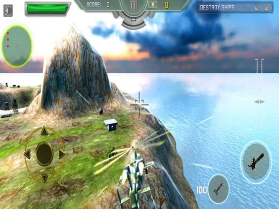 Изображение игры: Helicopter Games - Helicopter flight Simulator
