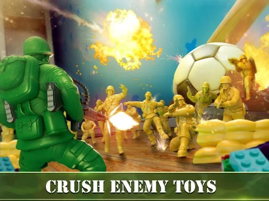 Изображение игры: Army Men Strike: Toy Soldiers